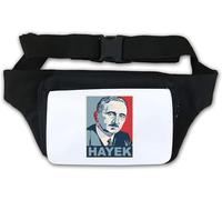 Friedrich Hayek - Marsupio con poster pop art austriaco, colore: bianco
