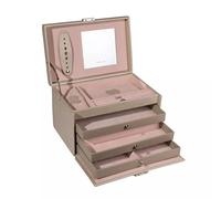 Friedrich lederwaren Luxurious, delicately golden jewelry box Classico Rosé 23238-93