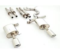 Friedrich Motorsport 2X55MM Duplex Sportauspuff Per Skoda Superb 3T Da 08 Limo