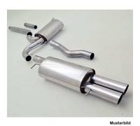 Friedrich Motorsport 70mm Scarico Impianto di Sportivo per Ford Mondeo (BA7) Bj