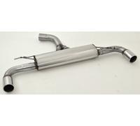 Friedrich Motorsport 76mm Duplex Marmitta Scarico Sportivo per VW Golf 6 Gti