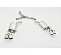 Friedrich Motorsport 76Mm Duplex Sportauspuff Per Audi A4 B9 (B8/8W) Anteriore