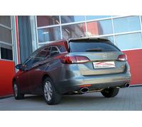 Friedrich Motorsport Duplex Sportauspuff Per Opel Astra K Sports Tourer 15-