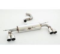 Friedrich Motorsport Duplex Sportauspuff Per VW Tiguan 4Motion Dal 2007 1.4L TSI