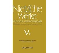 Friedrich Nietz Morgenröthe. Nachgelassene Fragmente Anfang 1 (Copertina rigida)