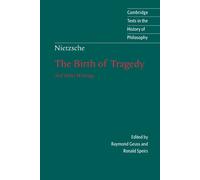 Friedrich Nietz Nietzsche: The Birth of Tragedy and Other Wri (Copertina rigida)
