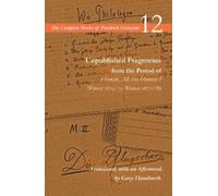 Friedrich Nietz Unpublished Fragments from the Period of Huma (Copertina rigida)
