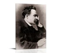 Friedrich Nietzsche(1) Poster decorativo da parete, per soggiorno, camera da letto, decorazione moderna per camera da letto, 40 x 60 cm