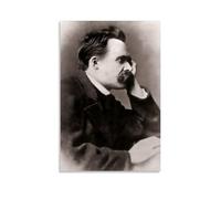 Friedrich Nietzsche(1) Poster decorativo da parete, per soggiorno, camera da letto, decorazione moderna per camera da letto, 20 x 30 pollici (50 x 75 cm)