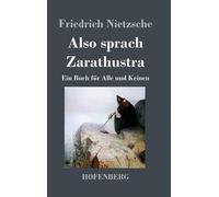 Friedrich Nietzsche Also sprach Zarathustra (Copertina rigida)