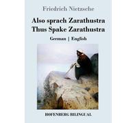 Friedrich Nietzsche Also sprach Zarathustra / Thus Spake Zarathustra (Tascabile)