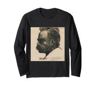 Friedrich Nietzsche ECCE Homo Filosofo Pensatore filosofico Maglia a Manica