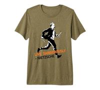Friedrich Nietzsche Filosofia Tedesca Maglietta Premium