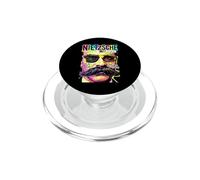 Friedrich Nietzsche Nietzscheanism Divertente Pop Art Filosofia PopSockets PopGrip per MagSafe