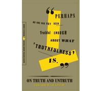 Friedrich Nietzsche On Truth and Untruth (Tascabile)