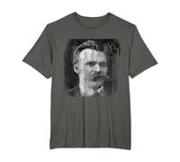 Friedrich Nietzsche | Retro Grunge Vintage | Filosofia Maglietta