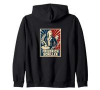 Friedrich Schiller Poeta Tedesco Dramma Storia Felpa con Cappuccio