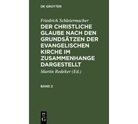 Friedrich Schle Der christliche Glaube nach den Grundsätzen d (Copertina rigida)