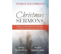 Friedrich Schleiermacher Christmas Sermons (Tascabile)