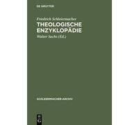 Friedrich Schleiermacher Theologische Enzyklopädie (Copertina rigida)