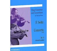 FRIEDRICH SEITZ CONCERTO IN D FOR VIOLIN AND PIANO OP.15 VLN