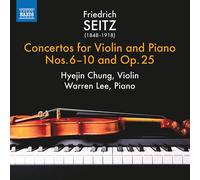 Friedrich Seitz Friedrich Seitz: Concertos for Violin and Piano Nos. 6-10 A (CD)