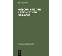 Friedrich Stolz Albert Debru Geschichte der lateinischen Spr (Copertina rigida)