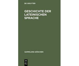 Friedrich Stolz Albert Debru Geschichte der lateinischen Spr (Copertina rigida)