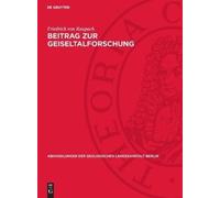 Friedrich Von Raupach Beitrag Zur Geiseltalforschung (Copertina rigida)