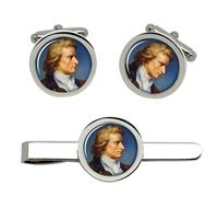 Friedrich Von Schiller Gemelli E Fermacravatta Set