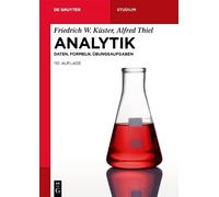 Friedrich W. Küster Analytik (Tascabile) De Gruyter Studium