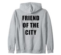 Friend of The City - Professional Staff Maintenance Uniform Felpa con Cappuccio