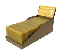 Friendly Soap - Albero del tè e curcuma nudo e naturale liscio come la seta (7 x 95 g), a base vegetale, cruelty-free, realizzato a mano, senza conservanti o solfati, riciclabile, sostenibile,