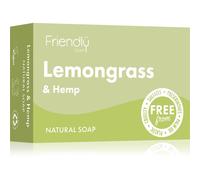 Friendly Soap Natural Soap Lemongrass & Hemp sapone naturale 95 g