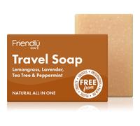 Friendly Soap Travel Soap Hair & Body sapone naturale per corpo e capelli 95 g