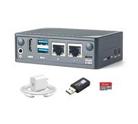FriendlyElec - Computer a scheda singola NanoPi M5, Rockchip RK3576 SBC con HDMI, Dual GbE, M.2 NVMe e SDIO, supporto memoria UFS 2.0 (4 GB RAM, con scheda TF e alimentazione)