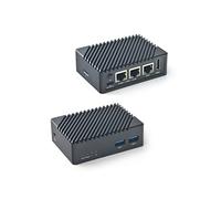 FriendlyElec Nanopi R5S Mini Router OpenWRT LPDDR4X 4GB RAM RK3568 Soc Gbps Ethernet Porti IoT NAS Smart Home Gateway Linux Ubuntu (con alloggiamento in metallo CNC)