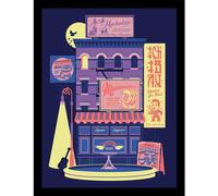 Friends 30 Years (If You Know Adverts) Collector Print (Framed) NUOVO