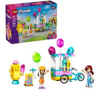 LEGO Friends Bancarella dei Gelati con Palloncini - Negozio Giocattolo con Bici, 2 Mini Bamboline, Accessori, Cibo e Mascotte-Ghiacciolo - Regalo di Compleanno per Bambine da 6 Anni in su - 42692