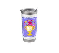 Friends. Best Mom Bicchiere termico in acciaio inox doppia parete