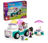 Lego friends 42644 il furgone dei gelati di heartlake city, giochi didattici bambine 4+, camion giocattolo, cibo e accessori
