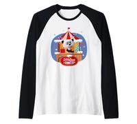 Friends. Christmas Fair Maglia con Maniche Raglan