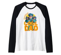 Friends. Cool Dad Maglia con Maniche Raglan