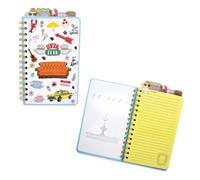 Friends Doodle Icons Collage Quaderno A Spirale Con 5 Schede