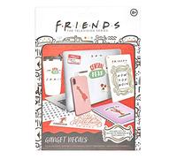 Friends Gadget decalcomanie - 4 fogli di adesivi rimovibili impermeabili per computer portatile