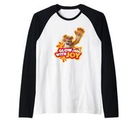 Friends. Glow with Joy Maglia con Maniche Raglan