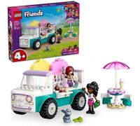 Lego friends 42644 il furgone dei gelati di heartlake city, giochi didattici bambine 4+, camion giocattolo, cibo e accessori