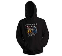 Friends Horror Movies Inspired by Novel of Stephen King Characters Anime Felpa con Cappuccio Unisex Nera Size L
