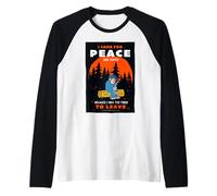 Friends. I Came for Peace Maglia con Maniche Raglan