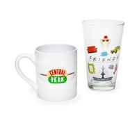 Friends Iconography Pinta Vetro E Ceramica Tazza Set